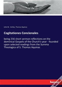 Capa do artigo Cogitationes Concionales