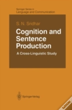 Capa do artigo Cognition And Sentence Production