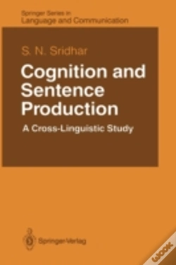 Capa do artigo Cognition And Sentence Production