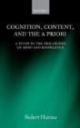Cognition, Content, And The A Priori - Preview