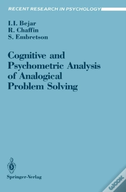 Capa do artigo Cognitive And Psychometric Analysis Of Analogical Problem Solving