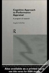 Cognitive Approach To Performance Appraisal