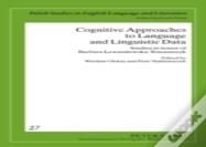 Cognitive Approaches To Language And Linguistic Data