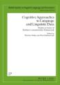 Cognitive Approaches To Language And Linguistic Data - Preview