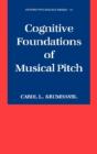 Cognitive Foundations Of Musical Pitch - Preview