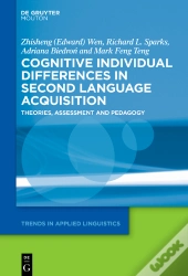 Cognitive Individual Differences In Second Language Acquisition