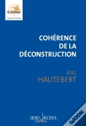 Capa do artigo Cohérence De La Déconstruction