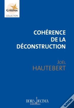 Capa do artigo Cohérence De La Déconstruction