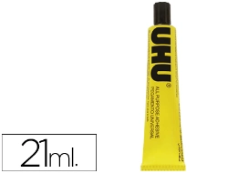 Capa do artigo Cola UHU Universal em tubo de 21 ml