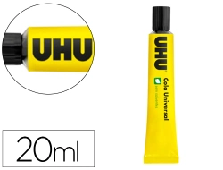 Capa do artigo Cola universal uhu sem solventes 20 ml