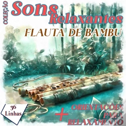 Capa do artigo Coleção Sons Relaxantes - Sons De Flauta De Bambu