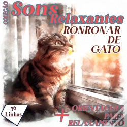 Capa do artigo Coleção Sons Relaxantes - Sons De Ronronar De Gato