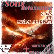 Capa do artigo Coleção Sons Relaxantes - Sons De Ruído Marrom