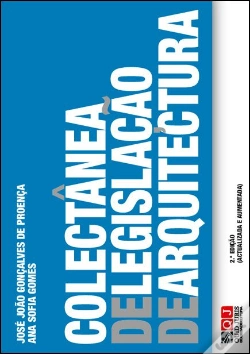 Capa do artigo Colectânea de Legislação de Arquitectura