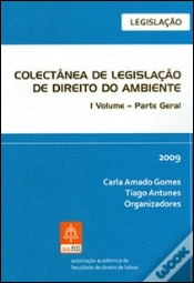 Capa do artigo Colectânea de Legislação de Direito do Ambiente - I Volume - Parte Geral