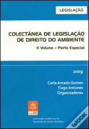 Capa do artigo Colectânea de Legislação de Direito do Ambiente - II Volume - Parte Especial