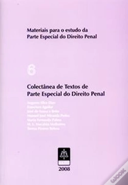 Capa do artigo Colectânea de Textos de Parte Especial do Direito Penal