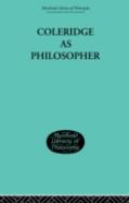 Coleridge As Philosopher