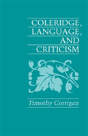 Coleridge, Language And Criticism - Preview