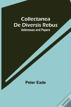 Capa do artigo Collectanea De Diversis Rebus: Addresses