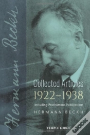 Capa do artigo Collected Articles, 1922-1938