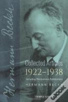 Collected Articles, 1922-1938