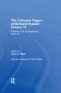 Collected Papers Of Bertrand Russell, Volume 10 - Preview