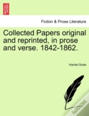 Capa do artigo Collected Papers Original And Reprinted, In Prose And Verse. 1842-1862.