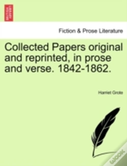 Capa do artigo Collected Papers Original And Reprinted, In Prose And Verse. 1842-1862.