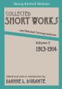 Collected Short Works And Related Correspondence Vol. 2 - Preview