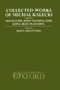 Collected Works Of Michal Kalecki: Volume Iii. Socialism: Functioning And Long-Run Planning - Preview
