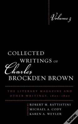 Capa do artigo Collected Writings Of Charles Brockden Brown
