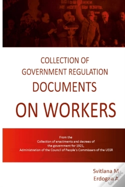 Capa do artigo Collection Of Government Documents On Workers, 1920-1921