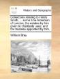 Collections Relating To Henry Smith, ... - Preview