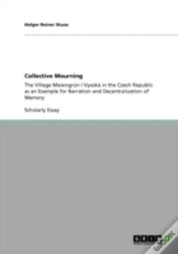 Capa do artigo Collective Mourning