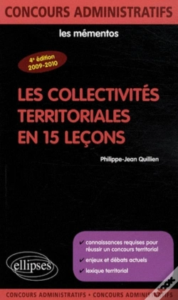 Capa do artigo Collectivités Territoriales En 15 Leçons (4e Édition)