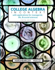 Capa do artigo College Algebra In Context Plus Mymathlab Student Access Kit