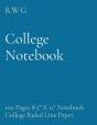 College Notebook - Preview