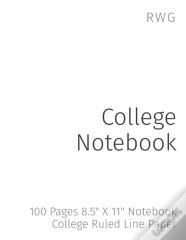 College Notebook