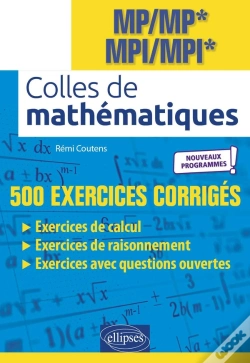 Capa do artigo Colles De Mathématiques : Mp/Mp* Mpi/Mpi* ; Programme 2022