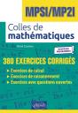 Colles De Mathématiques ; Mpsi/Mp2i Nouveaux Programmes - Preview