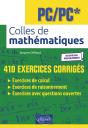 Colles De Mathématiques : Pc/Pc* ; Programme 2022 - Preview