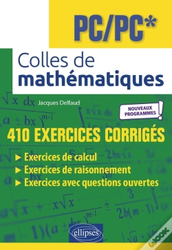 Capa do artigo Colles De Mathématiques : Pc/Pc* ; Programme 2022