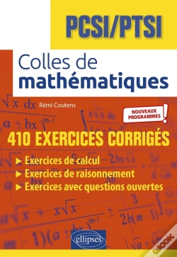 Capa do artigo Colles De Mathématiques ; Pcsi Nouveaux Programmes