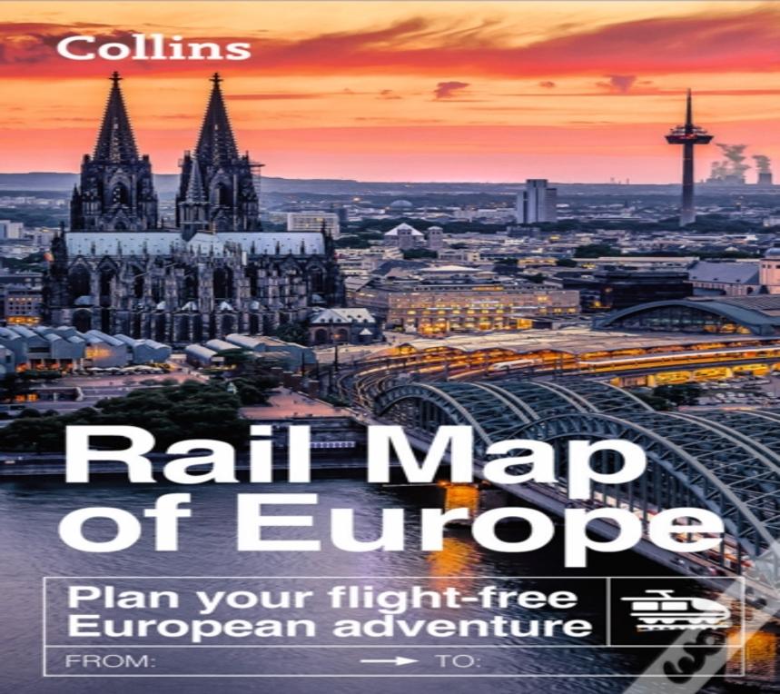 Collins Rail Map Of Europe