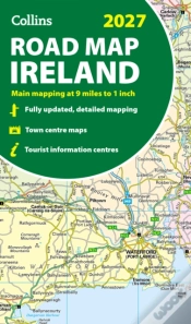 Capa do artigo Collins Road Map Of Ireland 2027 (Folded Map)