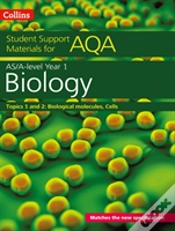 Capa do artigo Collins Student Support Materials For Aqa - Aqa A Level/As Biology Support Materials Year 1, Topics 1 And 2