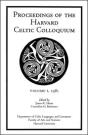 Colloquia 1, 1981 Proceedings Of The Harvard Celtic Colloquium - Preview