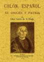Colón Español. Su Origen Y Patria - Preview