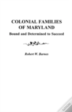 Capa do artigo Colonial Families Of Maryland